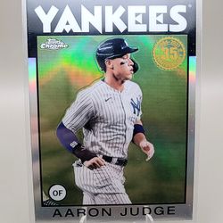 2021 Topps Chrome Aaron Judge Refractor