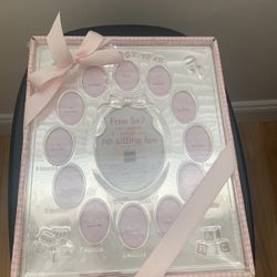 First Year Naby Photo Frame Girls 8x10
