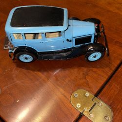 Vintage Hubley 854-5K FORD Roadster Blue/black
