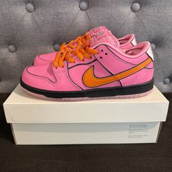 Nike SB Dunk Low Pro QS x The Powerpuff Girls “Blossom” Size 5.5
