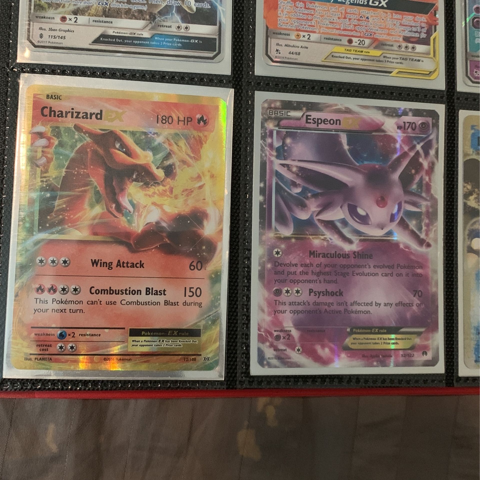 Binder Full Of Pokémon Cards Vintage & Modern