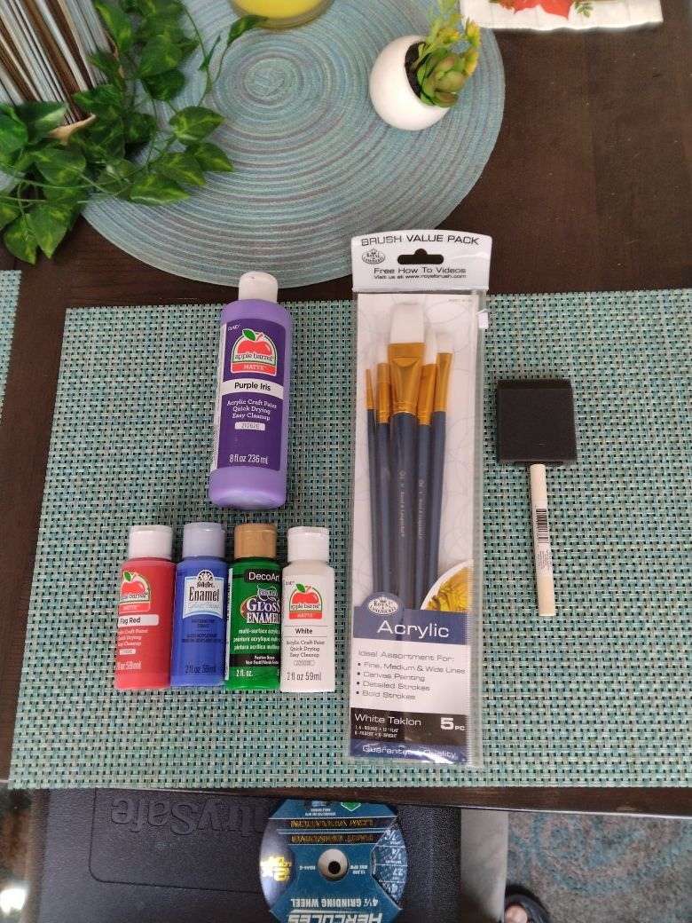 Paint Brushes And Paint 