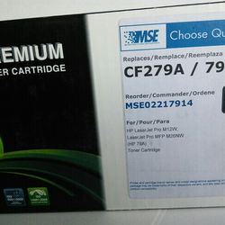MSE HP Laser Jet Pro CF279A / 79A  M12W / MFP M26NW  Black Toner Cartridge 