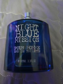 Night blue mission cologne