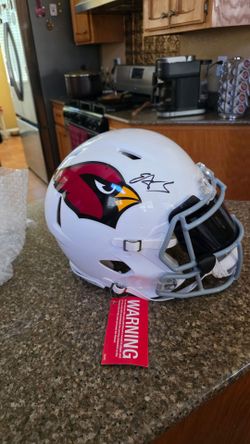 Full size Cardinals helmet with case