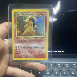 Neo Genesis Holo Typhlosion (Unlimited) – PSA 10 Candidate (2 Available) 🔥