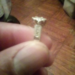 14 K.  1 K.  Enjambment Ring