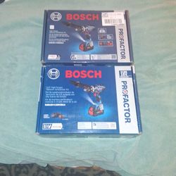 2 Bosch 1/2" High-torque Hammer Drill/driver Kits