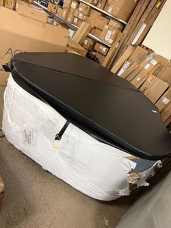 Aquarest discover ar300 2 person 20 her Hot Tub Spa Cover Black Vinyl Oval