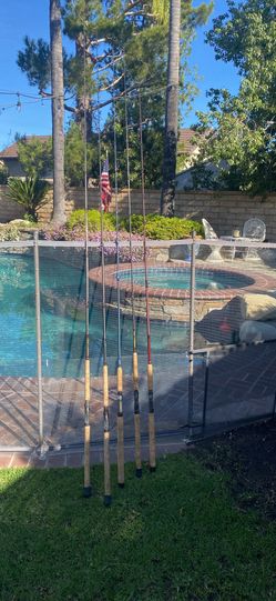 FIVE (5) G LOOMIS Saltwater Fishing Rods from 7'2"- 9'0"-IMX,Saltwater Series,Premier.All rods are one piece rods