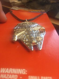 Star Wars Millennium Falcon Necklace