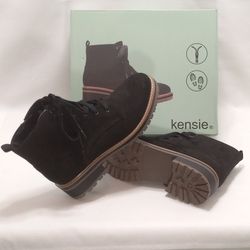 Kensie Ladies' Lace Up Boot Available in Size 9 