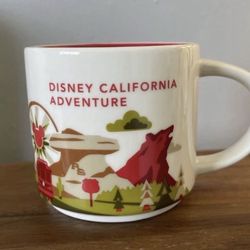  Starbucks You Are Here Mug Disney California Adventure Edition