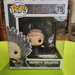 Daenerys Targeryen On Iron Throne Funko Pop