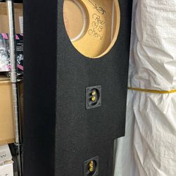 Subwoofer Box 2014-2025 Chevy Silverado Crew Cab 
