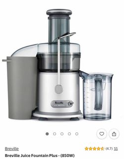 Breville juicer.  Like new, only used once or twice.