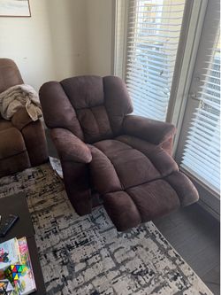 Lazy Boy Brown Recliners (x2)
