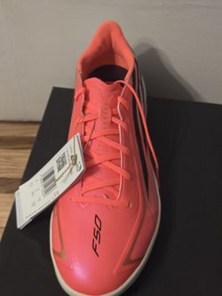 World Cup FIFA Soccer Cleats Adidas Pink FIFA Emblem on Backside UNISEX SIZES??