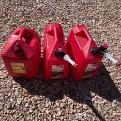Gas Cans - Moving Must Go 