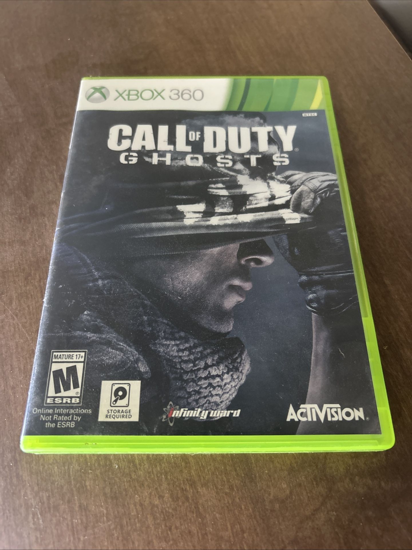 XBOX 360 CALL OF DUTY GHOST 2 DISK SET
