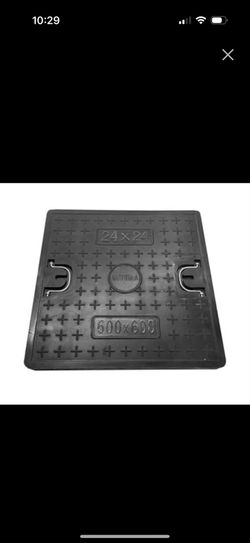 Natotela 24x24in Fiberglass Replacement Manhole Cover-Only Lid, Corrosion Re (SR) MSRP: $81.99 - New - Sealed