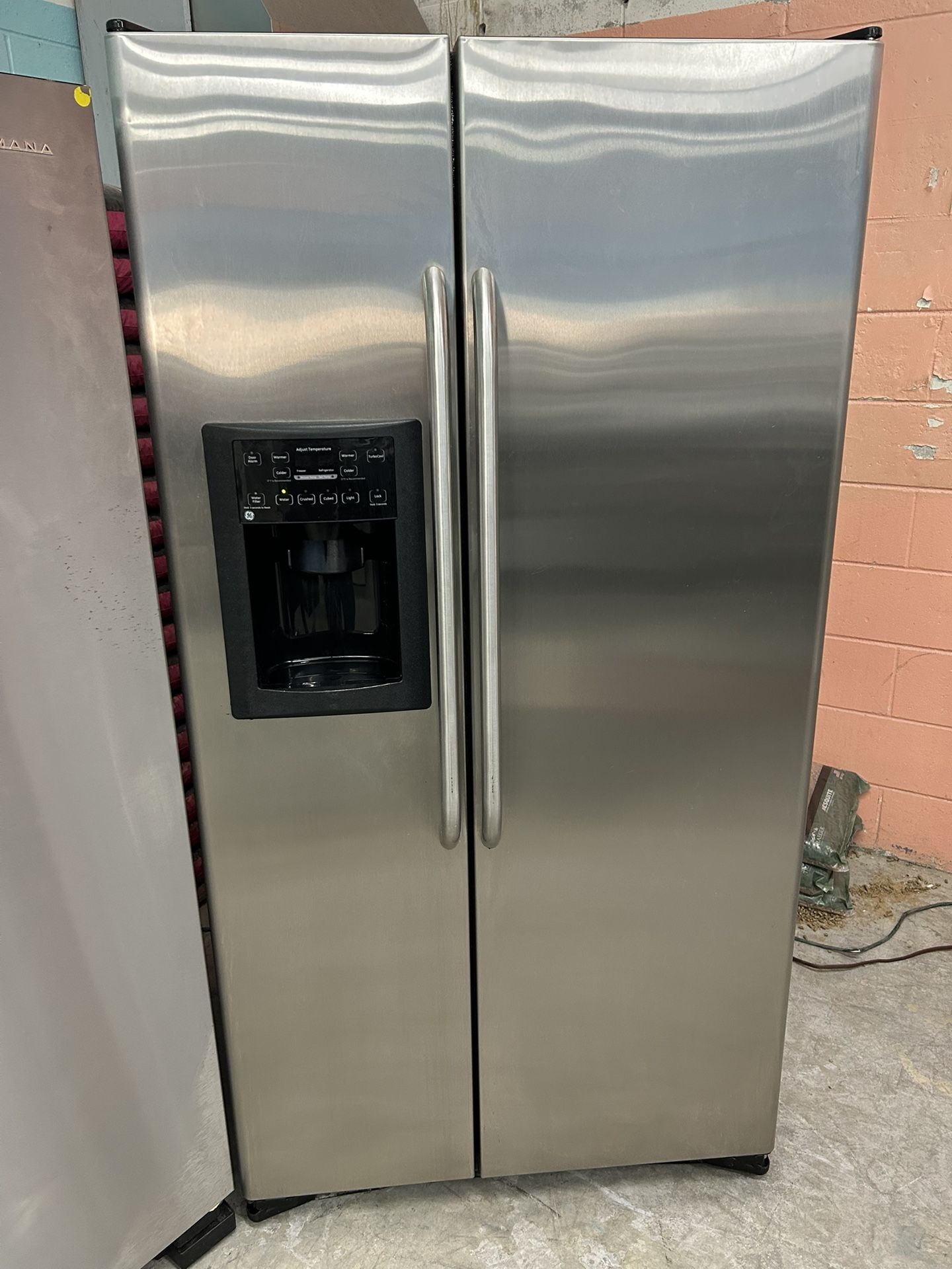 GE Stainless Counter Depth Side By Side Refrigerator