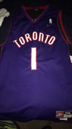 Tmac raptors jersey Nike xxl fits like a XL