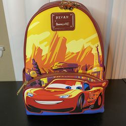 LOUNGEFLY DISNEY PIXAR'S CARS WELCOME TO RADIATOR SPRINGS MINI BACKPACK for  Sale in San Diego, CA - OfferUp