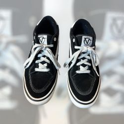 Vans Skate Rowan Black & True White Skate Shoe Men’s Size 10 
