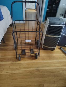 Shopping Cart. Carrito Para Ir A Lavar