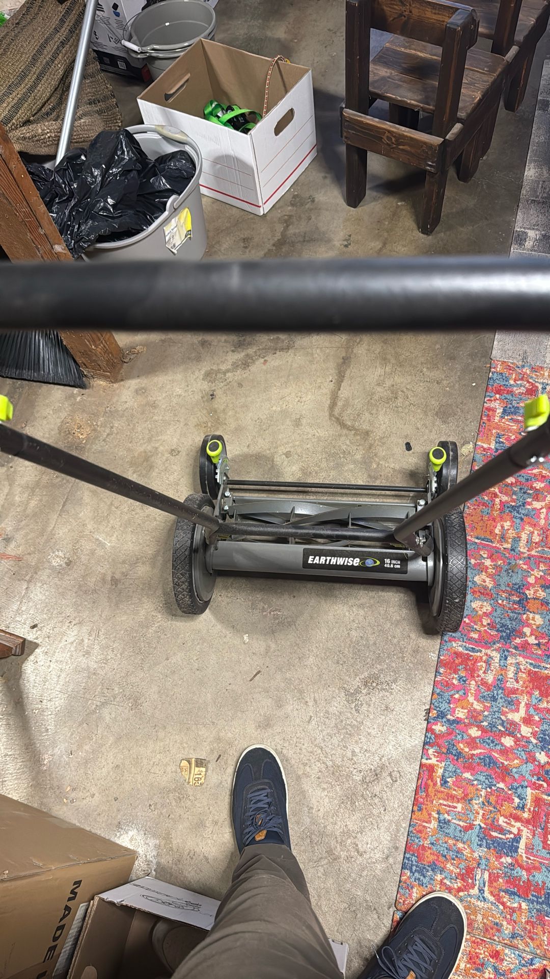 Earthwise 16-in 5-Blade Heavy Duty Reel Lawn Mower