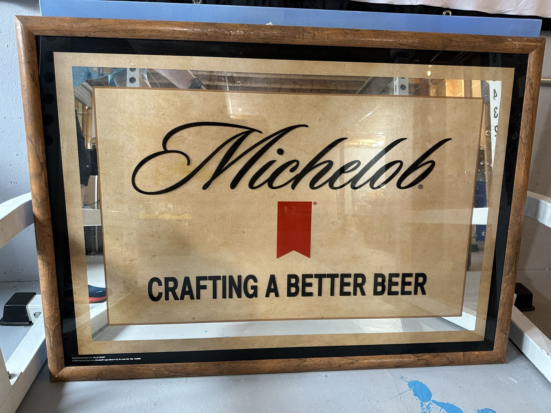 Michelob Bar Mirror