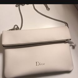 Dior Dremskin Fold Over makeup DIY Crossbody bag