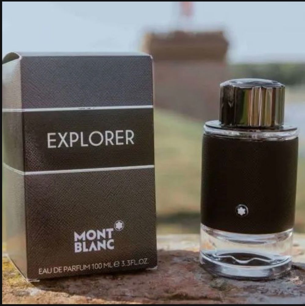Like New (5 Sprays Used) - 3.3 Fl Oz - NO BOX - Montblanc Explorer Eau de Parfum Cologne Perfume Men’s Women Unisex Designer Fragrance