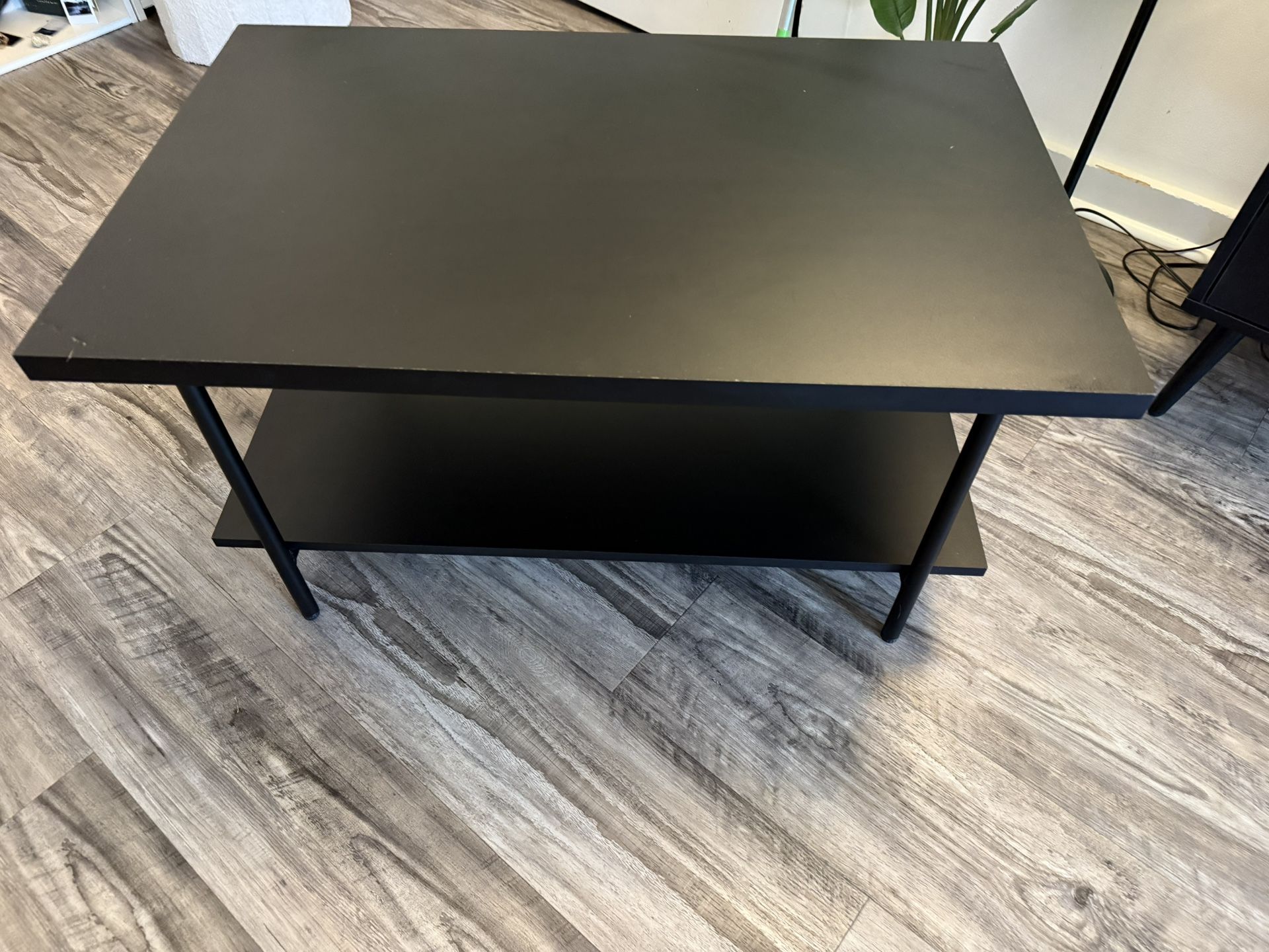 Black Wood Coffee Table