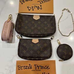 Authentic Louis Vuitton Multi Pochette