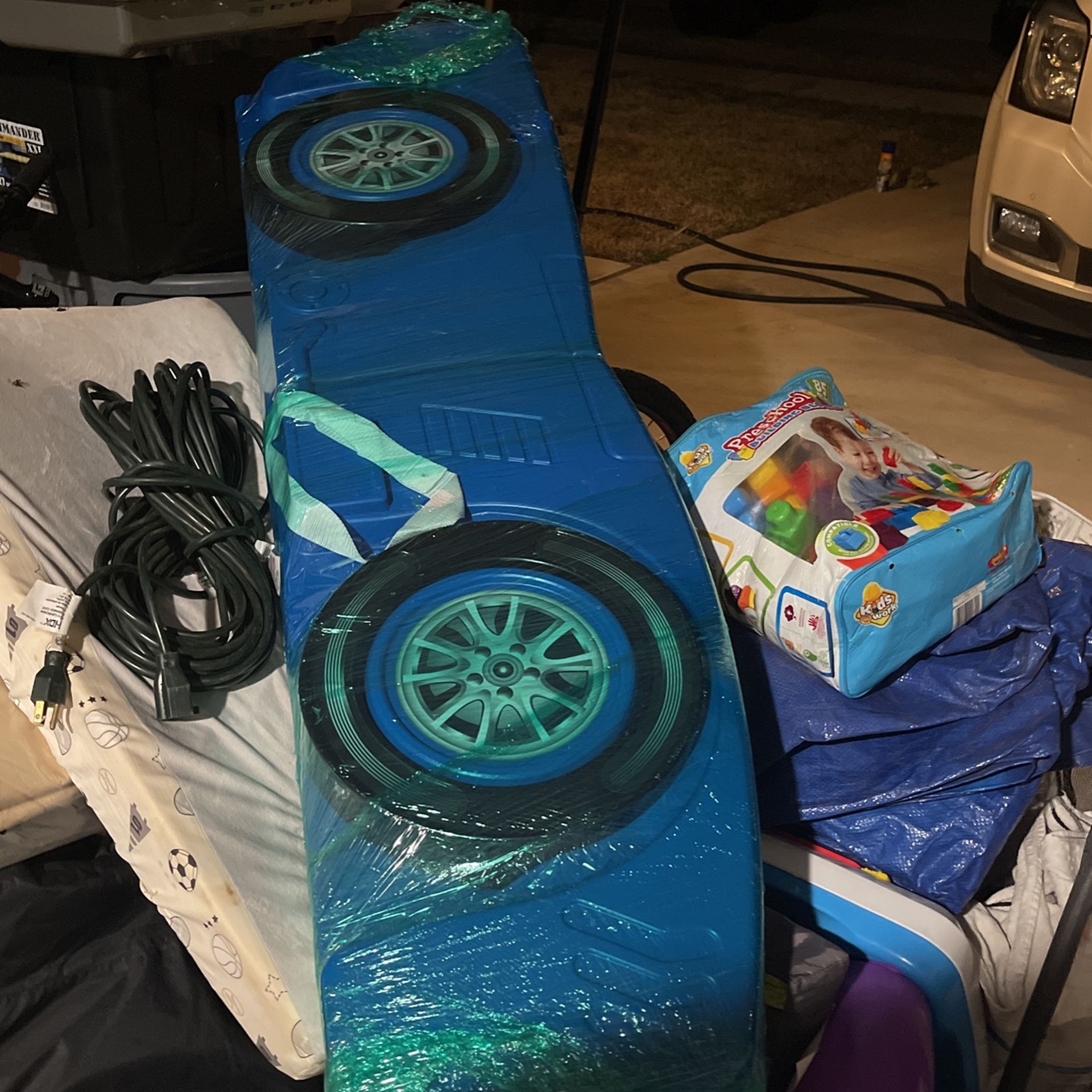 Race Car Baby Boy Frame