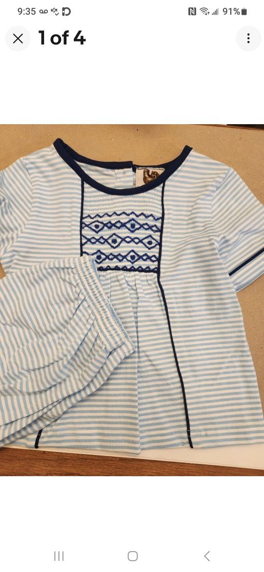 Little Bear Smock Excellent Condition Size 24M