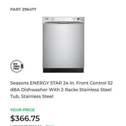 Seasons Dishwasher 