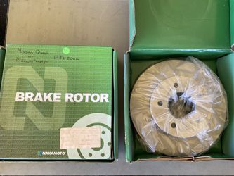 New brake pads/rotors 93-02 QUEST OR VOYAGER