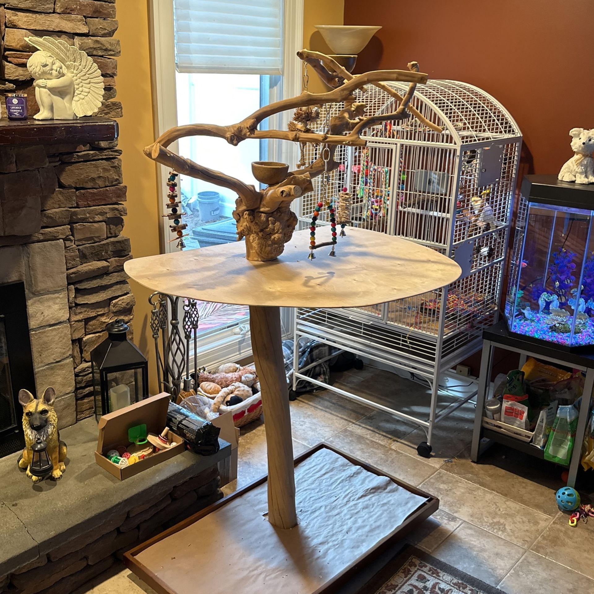 Bird Tree 5-1/2 Feet Tall 