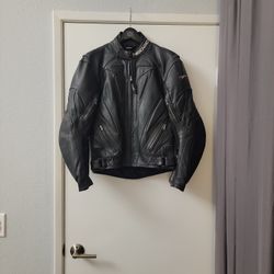 Teknic Leather Motorcycle Jacket 