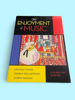 The Enjoyment Of Music