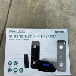 Bluetooth cd shelf system 