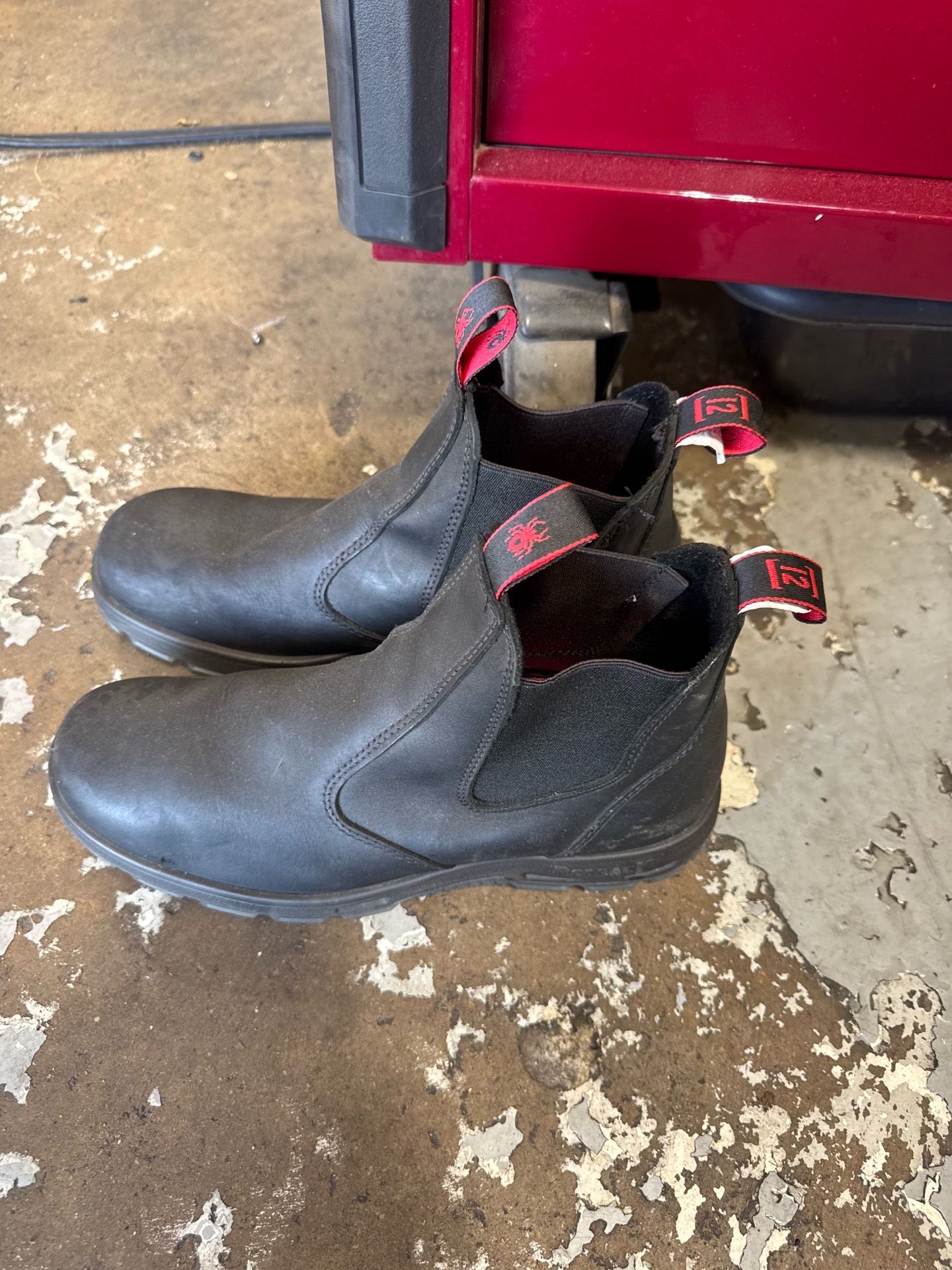 Redback boots slip on Not Steel toe. size 12