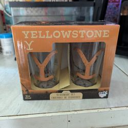 Yellowstone Glassware Set