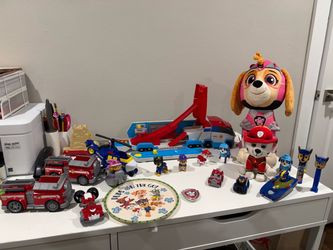 Large PAW Patrol Bundle – PAW Patroller, Vehicles, Figures & Plush Toys
