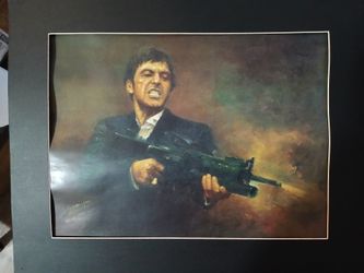 Oil Paintings & Rare Photo Of "Bumpy Johnson"