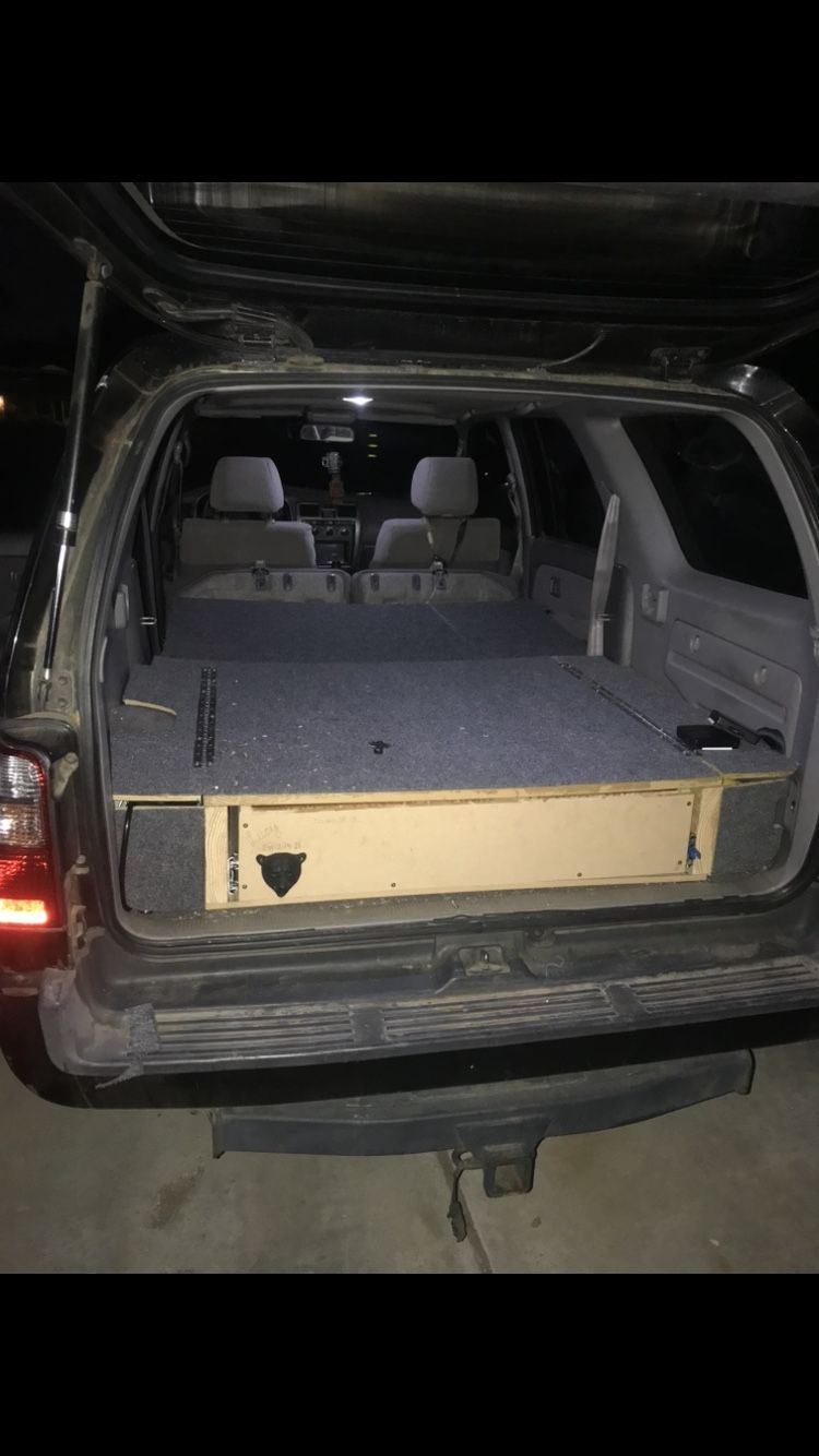 Camping Sleeper/Drawer 3rd Gen 4Runner Build