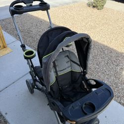Sit And Stand Stroller 